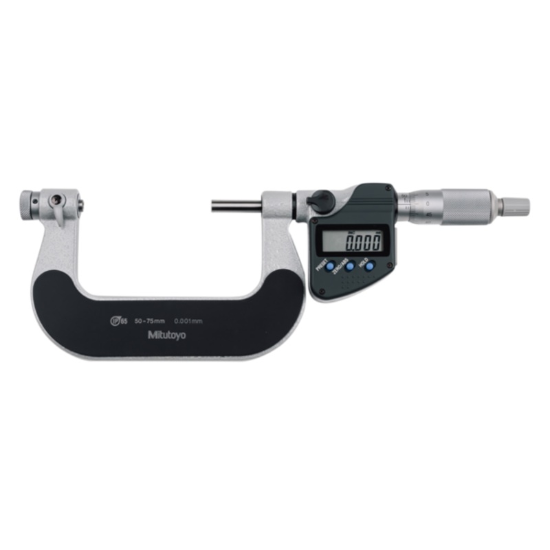 Mitutoyo Digital Screw Thread Micrometer IP65 Inch/Metric, 50-75mm 326-253-30