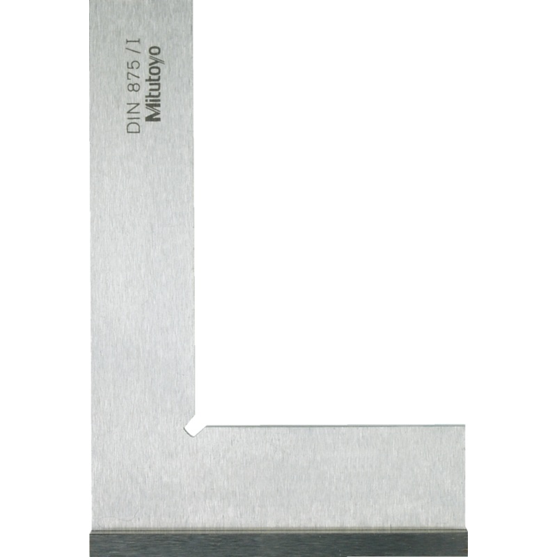 Try Square with Shoulders, DIN 875 250x165mm, Grade 1, Steel 916-325