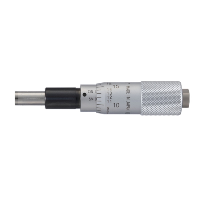 Micrometer Head, Carbide Tipped Spindle Standard Type, 0-0,5, 0,001, Flat 149-148-10