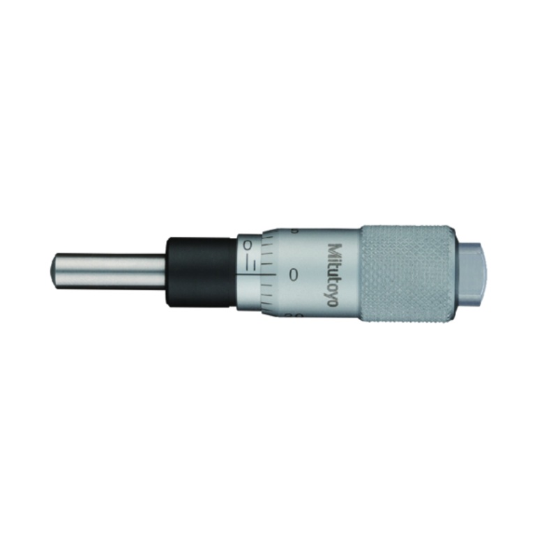 Micrometer Head, Short Thimble Type 0-0,25, 0,001, Flat, with Clamp Nut 148-352-10
