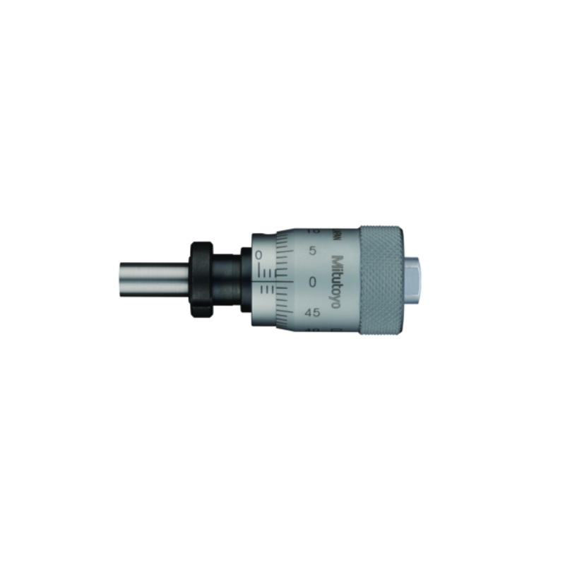 Micrometer Head, Short Thimble Type 0-13mm, 0,01mm, Flat, with Clamp Nut 148-310-10