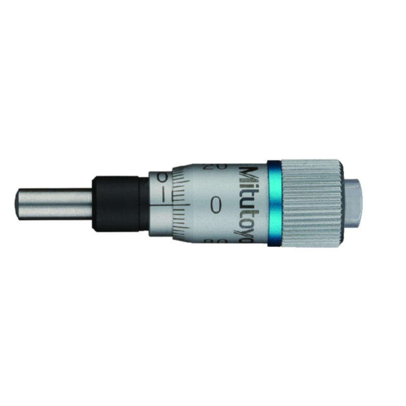 Micrometer Head, Spindle Feed 0,1mm/rev. 0-6.5mm, 0.002mm, Spherical 148-242-10