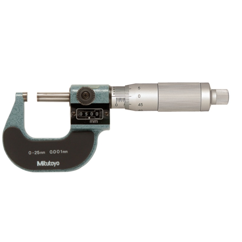 Mitutoyo Digit Outside Micrometer 0-25mm, 0,001mm 193-111