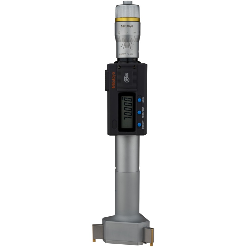 Mitutoyo Digital 3-Point Internal Micrometer 75-88mm, IP65, 468-172