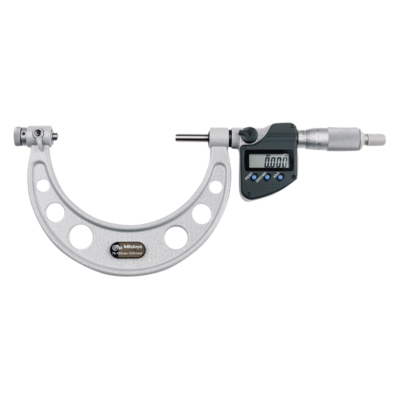 Mitutoyo Digital Screw Thread Micrometer IP65 Inch/Metric, 75-100mm 326-254-30