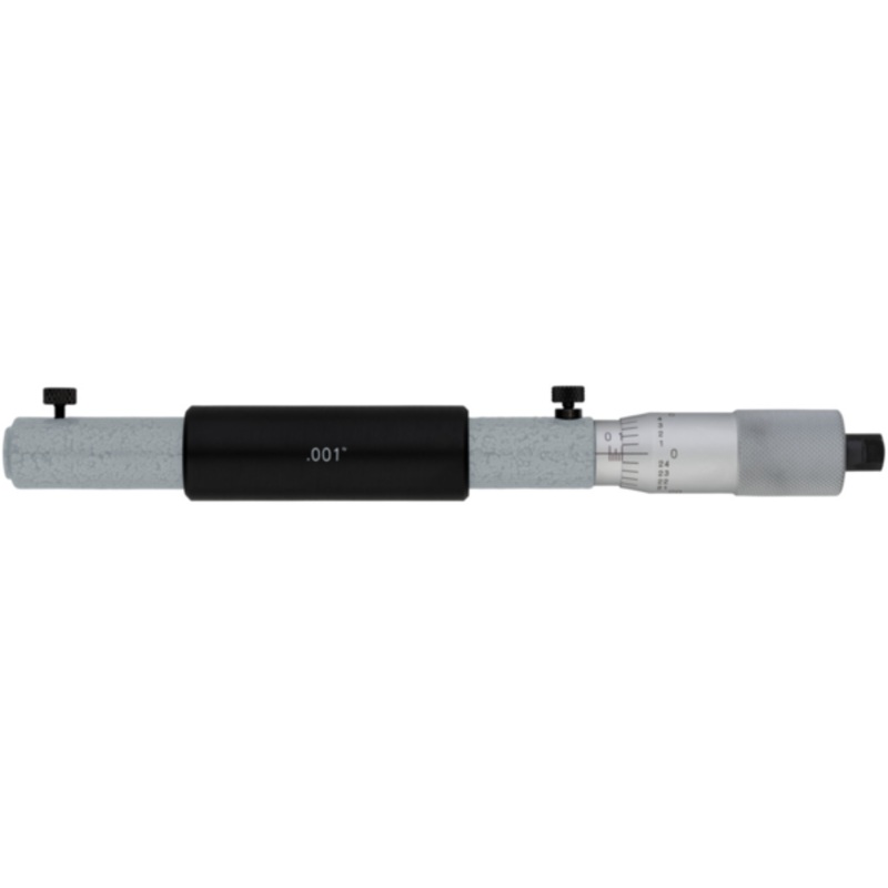 Mitutoyo Inside Micrometer, Interchangeable Rods 8-9, Hardened Face 141-010