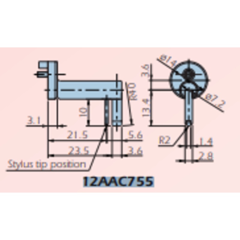 Narrow Groove Nosepiece SV2000/3000 12AAC755
