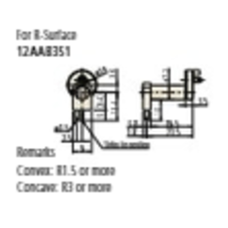 R-surface nosepiece for Surftest SJ-410, SJ-500 12AAB351