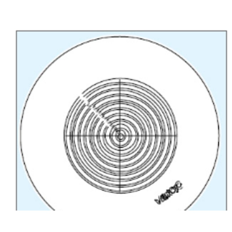 Reticle for MF Gen. B Concentric Circles (0.01-0.20) 12AAG854