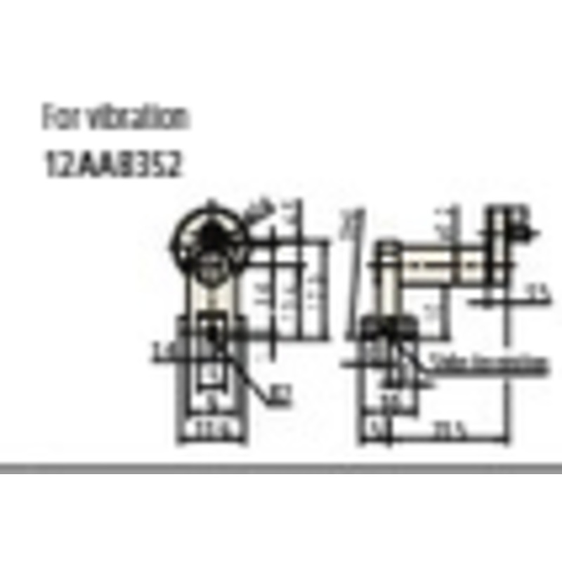 Seesaw type nosepiece for Surftest SJ-410, SJ-500 12AAB352