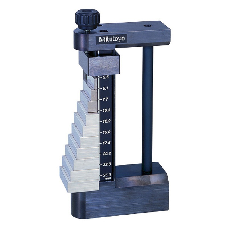 Mitutoyo Micrometer Inspection Stand (Metric) Holder for Gauge Blocks, Micro Checker 516-607