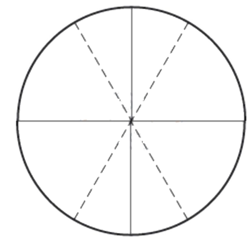 Reticle for TM 60 Angle 176-114