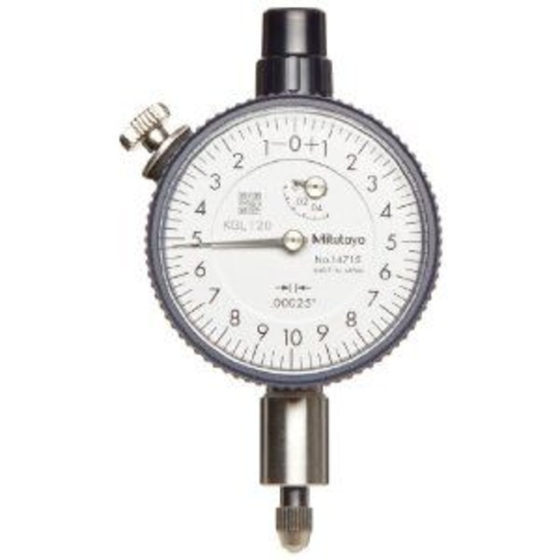Dial Gauge, Lug Back, ANSI/AGD Type Jewelled Bearing, Shockproof, Range 0,05,Graduation.,00025 1471F