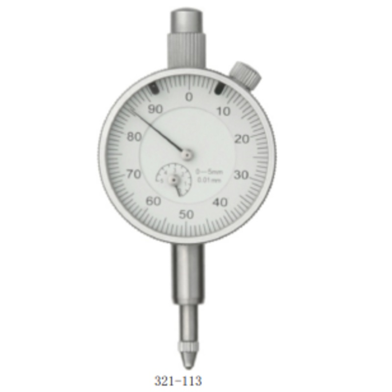 INSPEC 321-113 DIAL GAUGE 0-5MM X .01MM 41 MM FACE