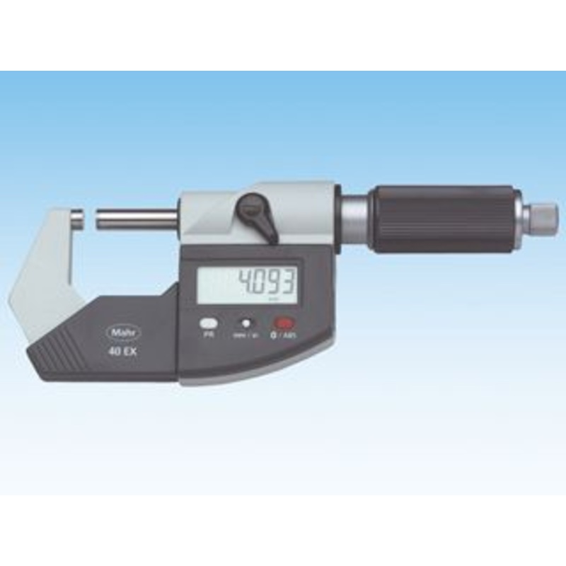 Mahr Digital Micrometers 4150573 Range 75-100mm/3-4” With SPC Output, Resolution .001mm/.00005”