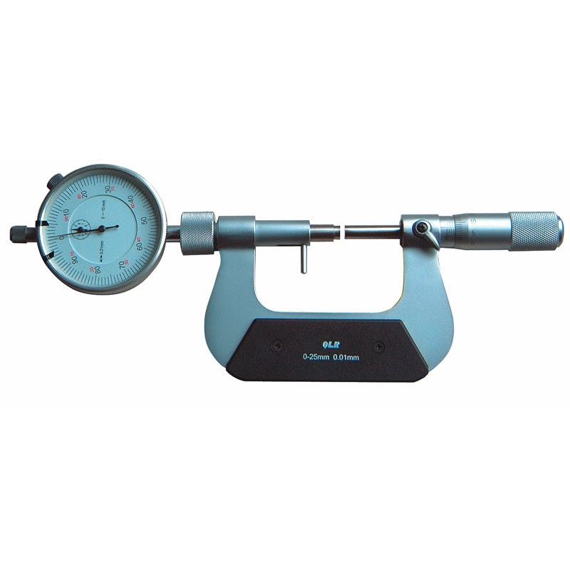 Inspec 204-01-010 Snap Micrometer 0-25mm with Dial Indicator