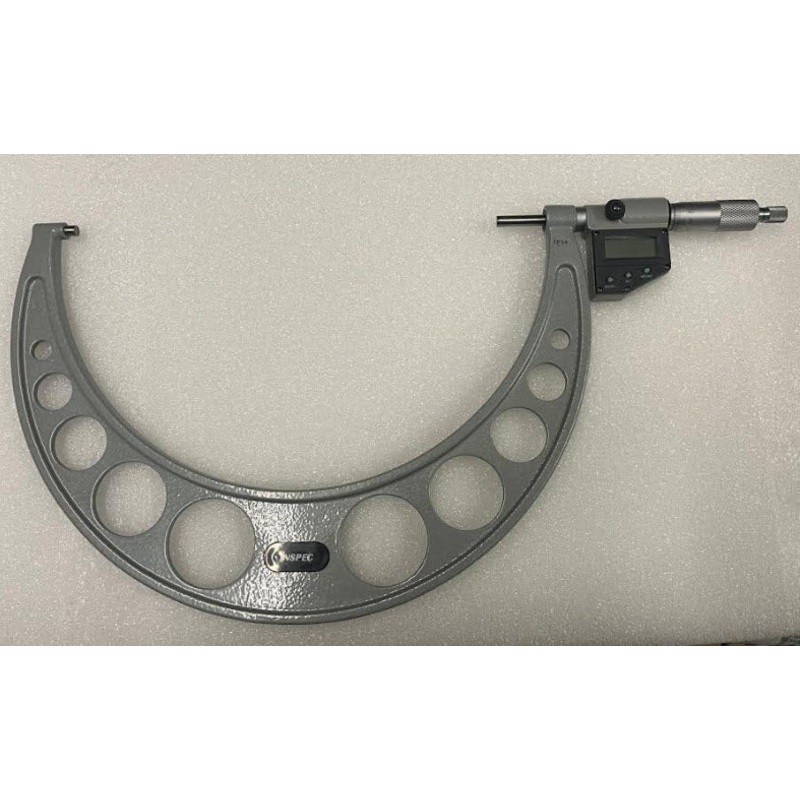 Inspec Digital Micrometer 130-08-414 Range 175-200mm/7-8 Resolution .00005/.001mm