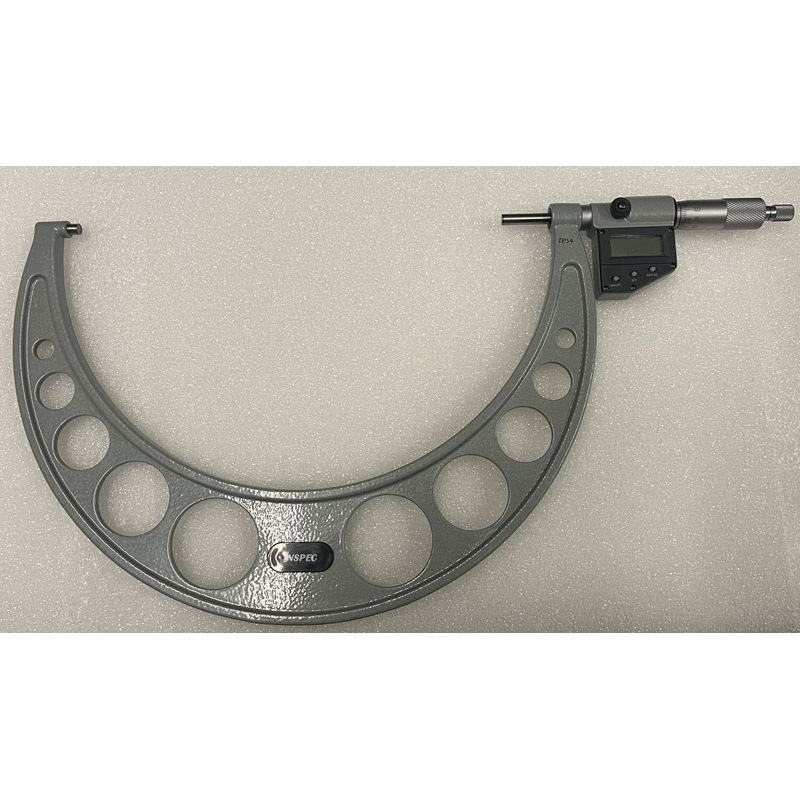 Inspec Digital Micrometer Set 130-33-10 Range 0-75mm/0-3 Resolution .00005/.001mm
