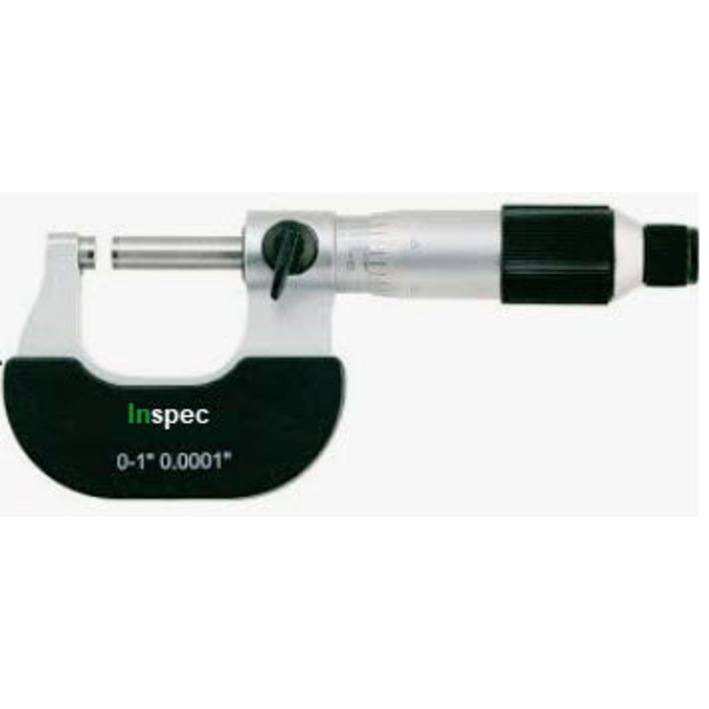 Inspec Micrometer 101-01-131 Range 0-1 Graduation .0001