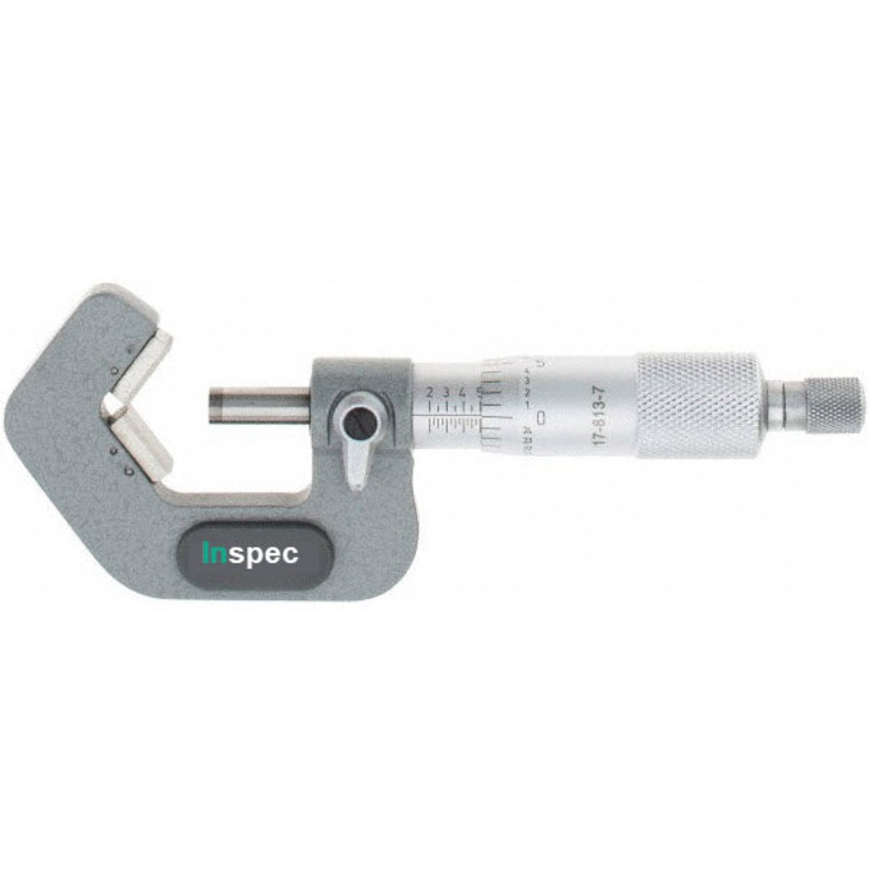 Inspec Vee Anvil micrometers 20-35mm x .01mm 3 flute 201-43-000