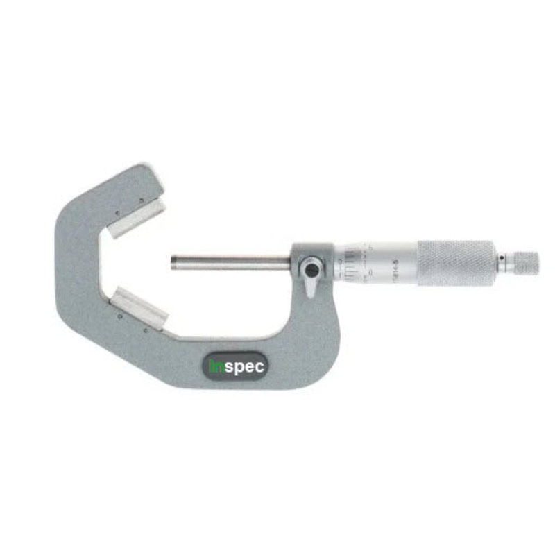 Inspec Vee Anvil micrometers 25-45mm x .01mm 5 flute 201-52-000