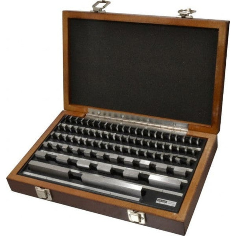 MHC 125-4881, 88 piece grade 1, Inch Rectangular Carbide Gauge Block Sets