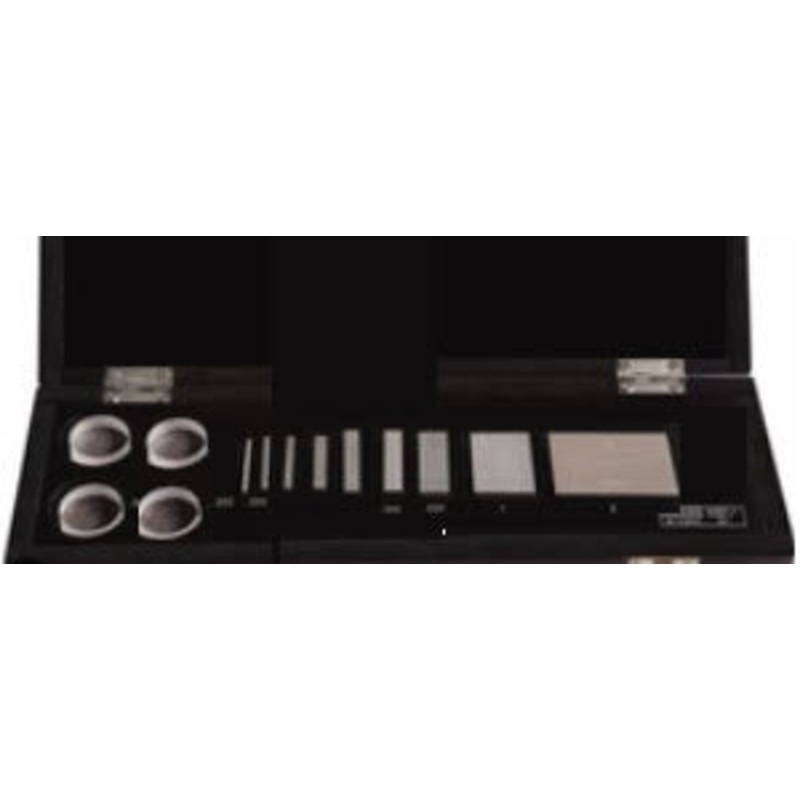 MHC 9100-9164 17 piece Gauge Blocks Grade 1, 13 pcs Blocks 2.5, 5.1, 7.7, 10.3, 12.9, 15, 17.6, 20.2, 22.8, 25, 50, 75, 100mm , Plus 4 Optical flats