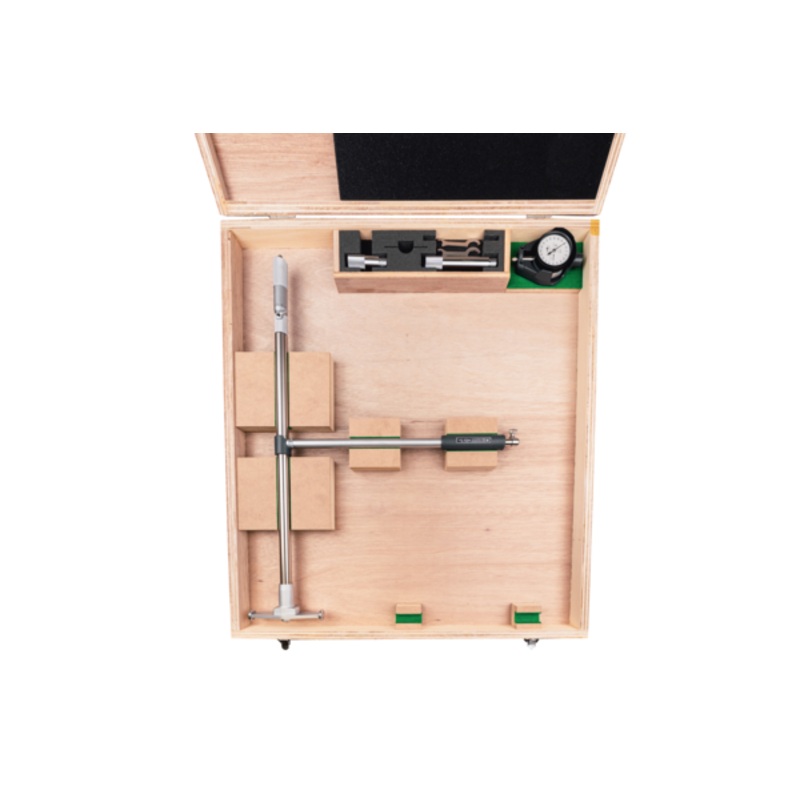 Mitutoyo 2-Point Inside Measuring Instrument with Micrometer Head, Range 600-800mm, Graduation 0,001mm 511-828-20