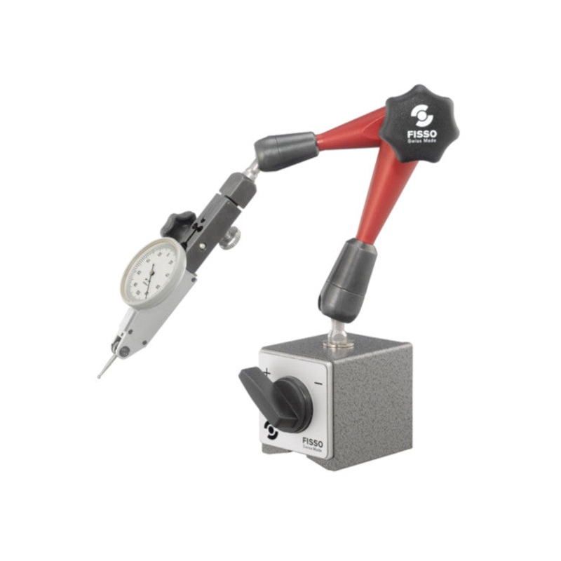 Art.# S-20.10  Strato Line S-20 Indicator Stand Model S-20 F + M  Fine adjustment, articulated arm 200 mm, switch magnet, Indicator not included