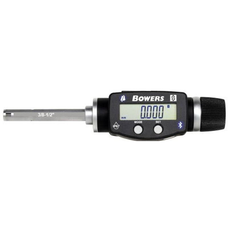 Bowers Digital Electronic Holemike Internal Micrometer, 1/2-5/8/12.5-16mm Measuring Range XTD12i-BT