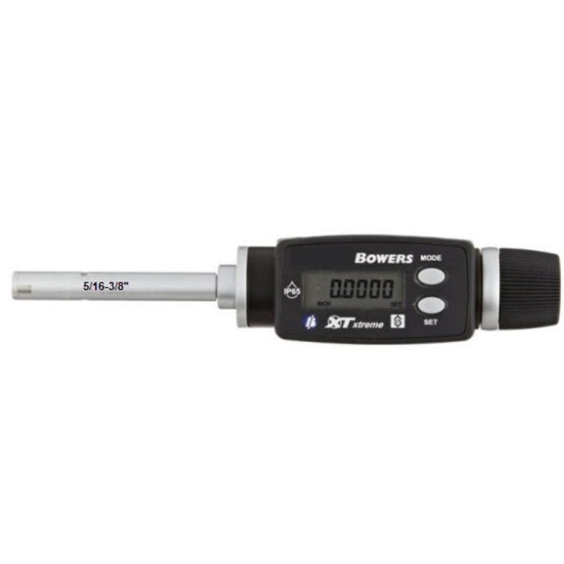 Bowers Digital Electronic Holemike Internal Micrometer, 5/16-3/8 Measuring Range XTD8i-BT