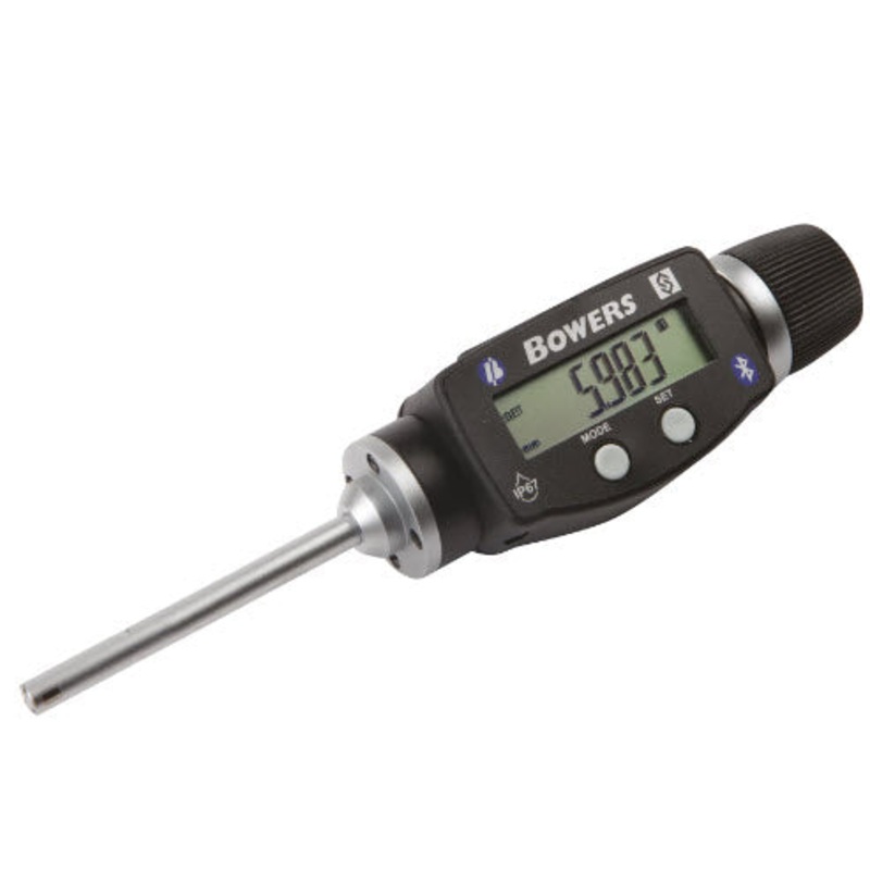 Bowers Digital Electronic Holemike Internal Micrometer, 8-10mm/5/16-3/8 Measuring Range XTD8M-BT