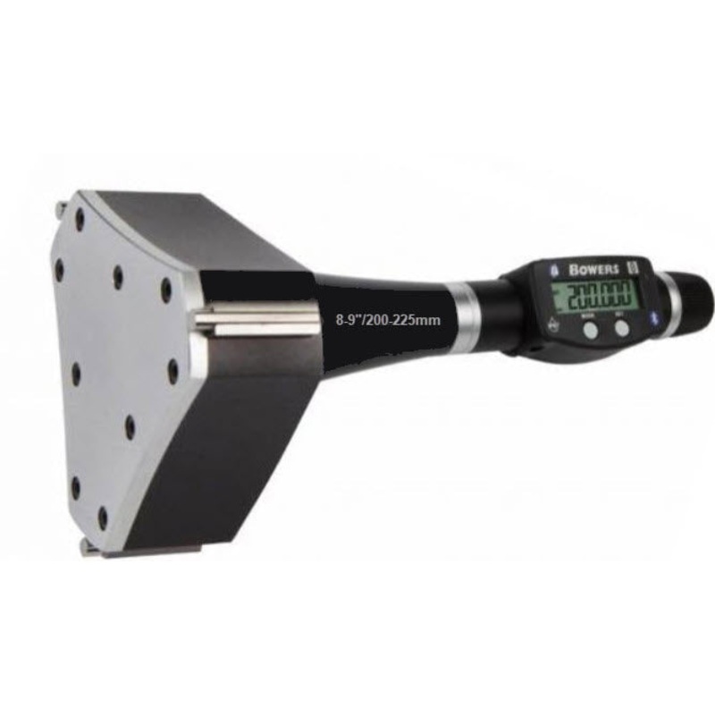 Bowers XT Digital Micrometer With Bluetooth 8-9/200-225mm XTD200i-BT