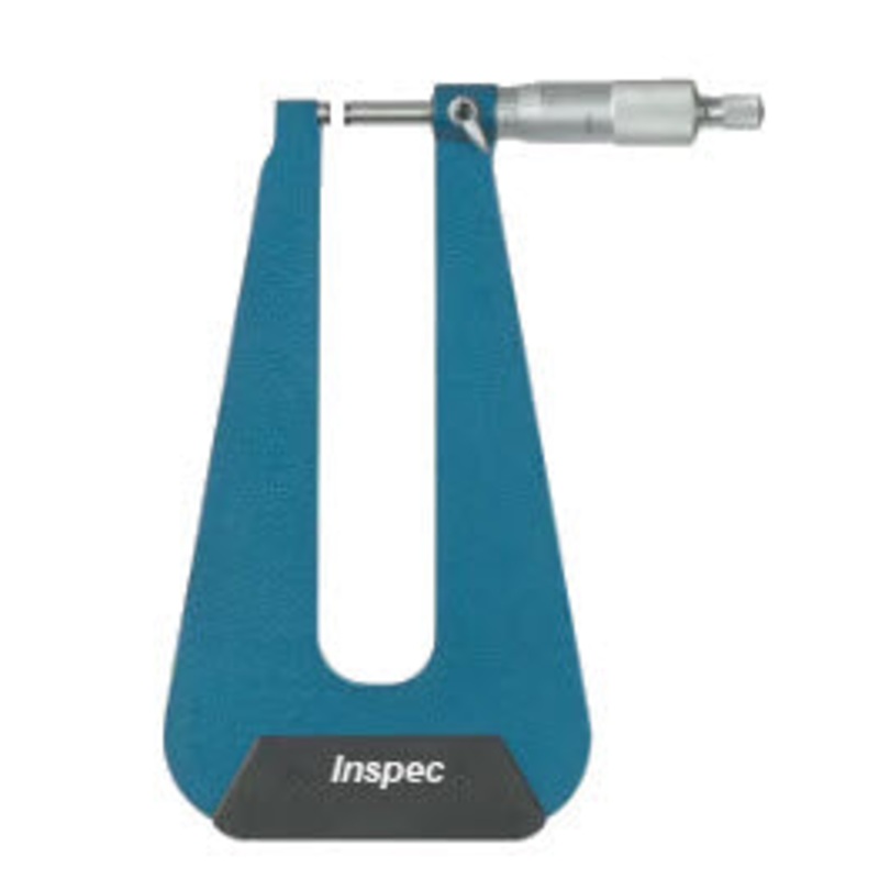 Inspec Deep Throat micrometer 0-25 x.01mm 150mm Depth 203-05-000