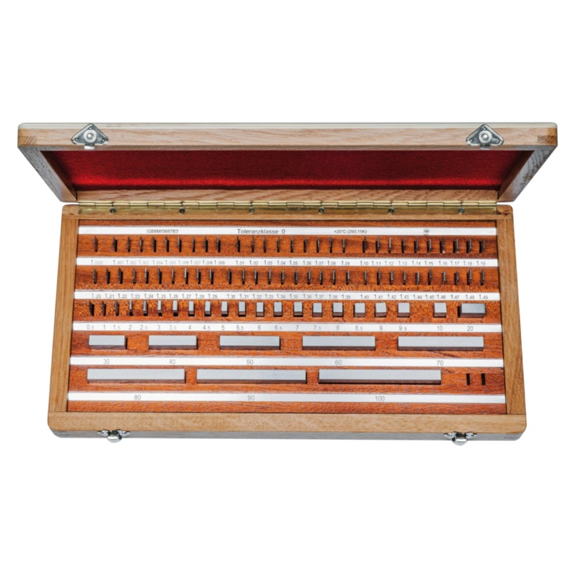 Gauge Block Set Metric 88 Piece Steel Grade 2 0651512014