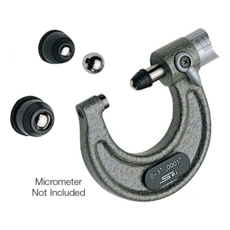 SPI MICROMETER BALL ATTACHMENTS Anvil Type: Ball Attachment 10-451-3, 0.200 Diameter