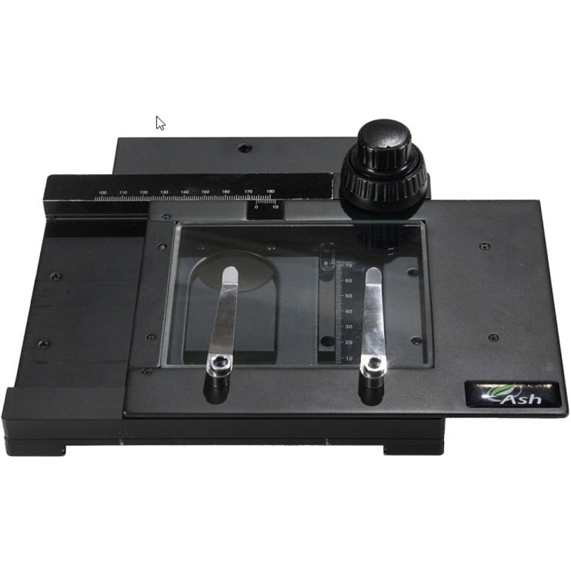 Ash Technologies Digital Microscope Accessories XY Stage for Backlight with Scale AI 100-011