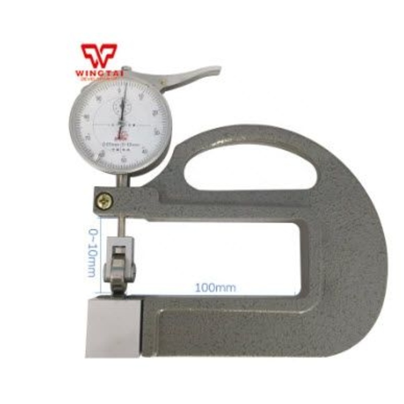 Inspec MTGW Dial Thickness Gauges Range : 0-10mm Graduation : .01mm Accuracy : +/-.01mm Throat depth : 4/100mm Roller Anvils