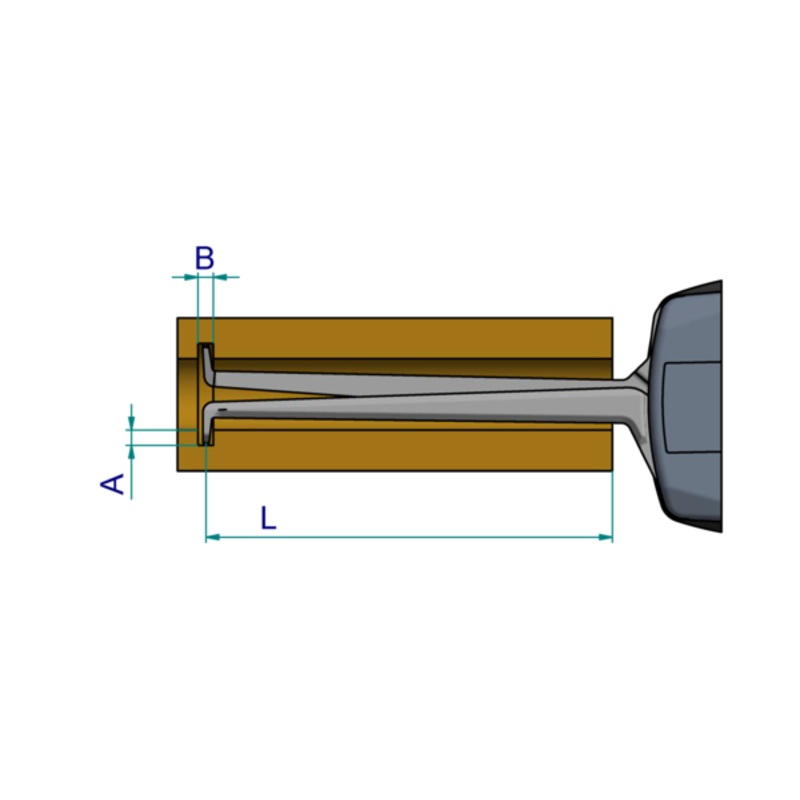 Mitutoyo Internal Digital Caliper Gauge 13-43mm, 0,01mm, Carbide Ball D=1,3mm Item number: 209-944(Kroeplin Equivalent L313)