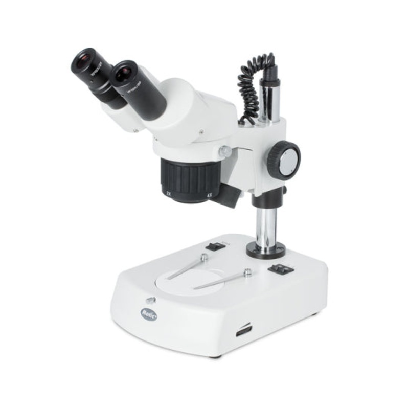Motic SFC-11C-N2GG Binocular Stereo Microscope 20X-40X with 10x Eyepiece Part no. PX11426201 45 inclined
