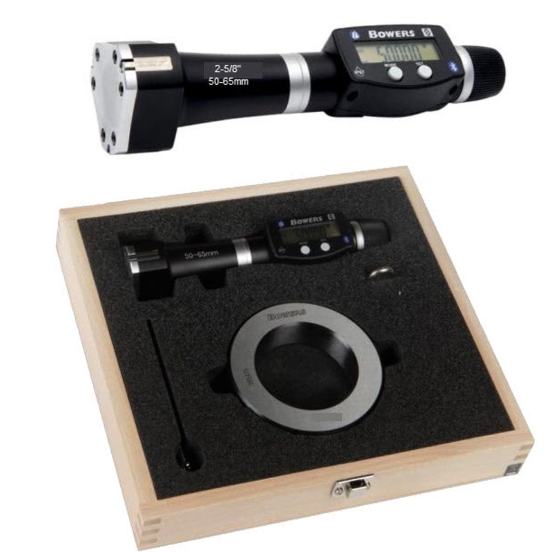 Bowers XT Digital Micrometer 3 Point 50-65mm XTD50i