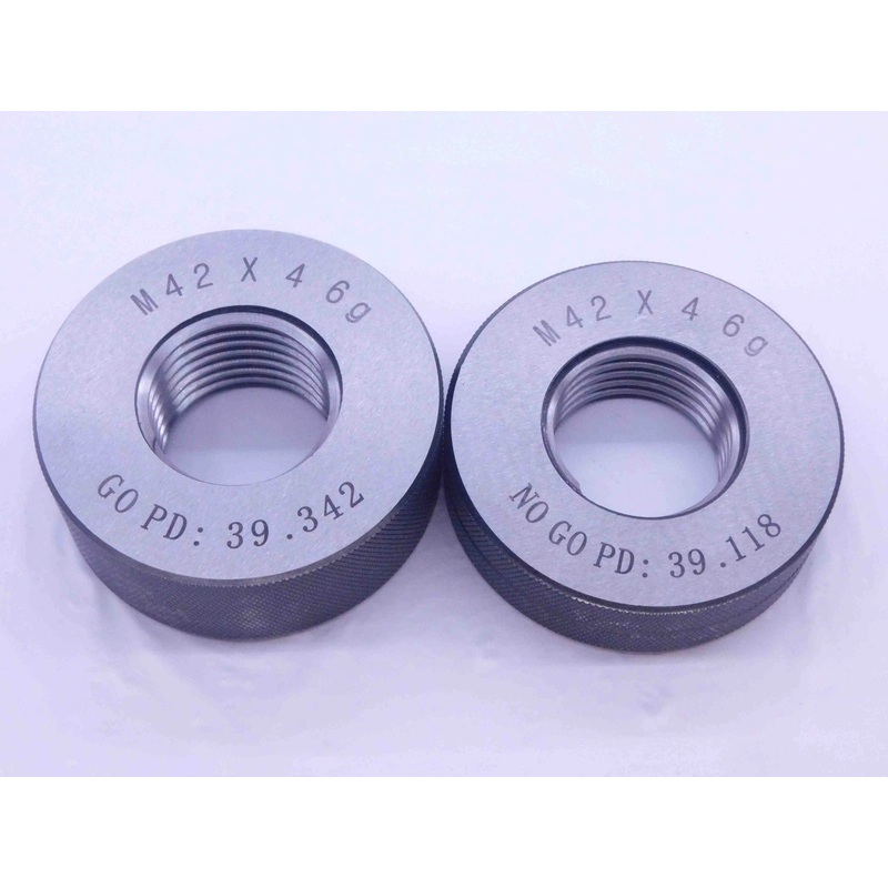 Insize 4120-42 THREAD RING GAUGE, 6g, Go, ISO 1502, M42 x4.5 INSIZE EAN: 6928640341762 Brand: INSIZE