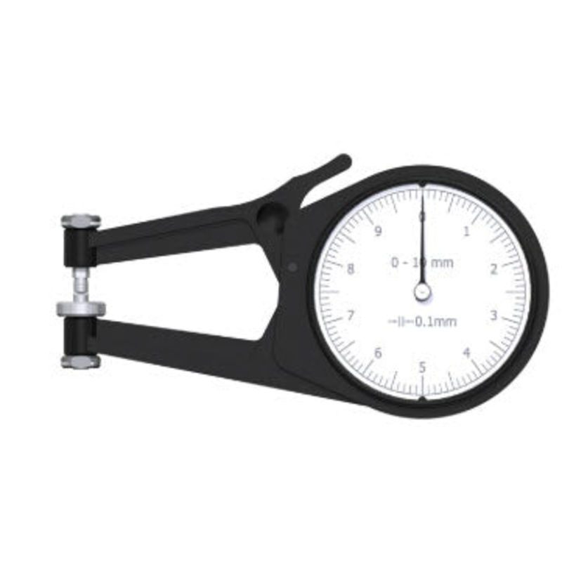 KROEPLIN POCO 2T, 0 – 10 mm, ANALOG EXTERNAL MEASURING GAUGE FOR FOAMED MATERIAL AND FOILS POCO 2T Kroeplin