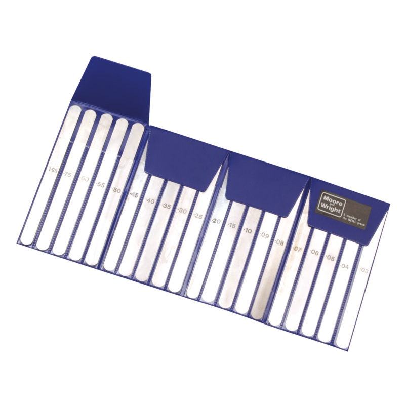 Moore & Wright Feeler Strip Set FS20E