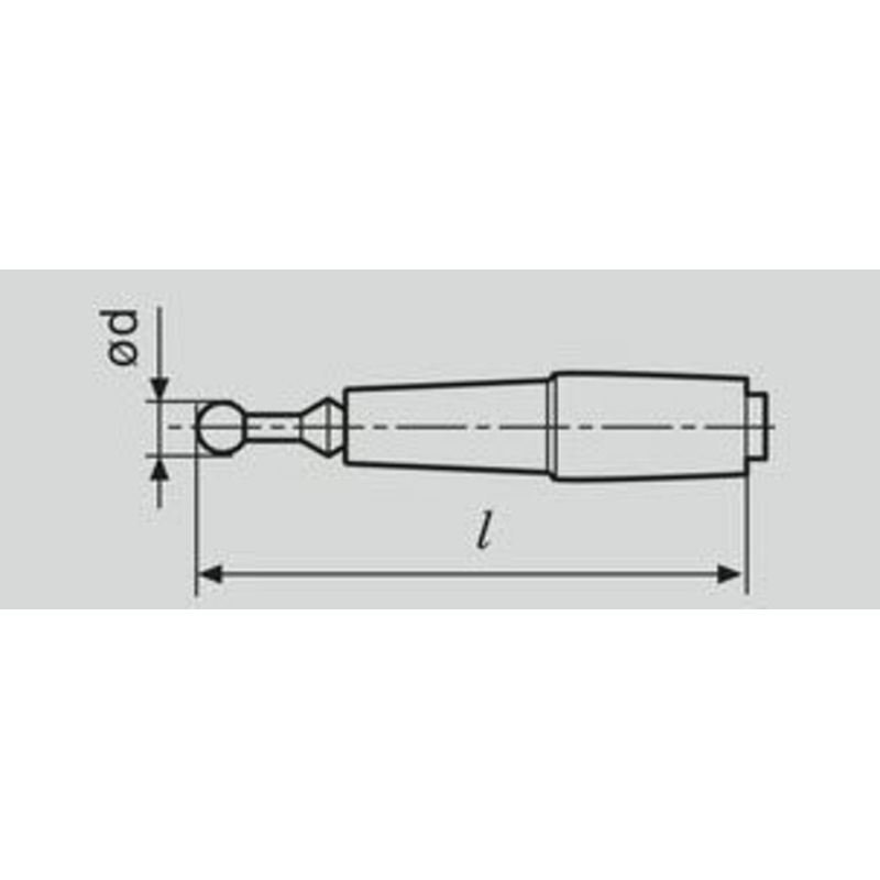 Stylus MarTest 802 Wts Product number:	4304330 802 Wts Stylus  4,0 mm, l = 44.8 mm