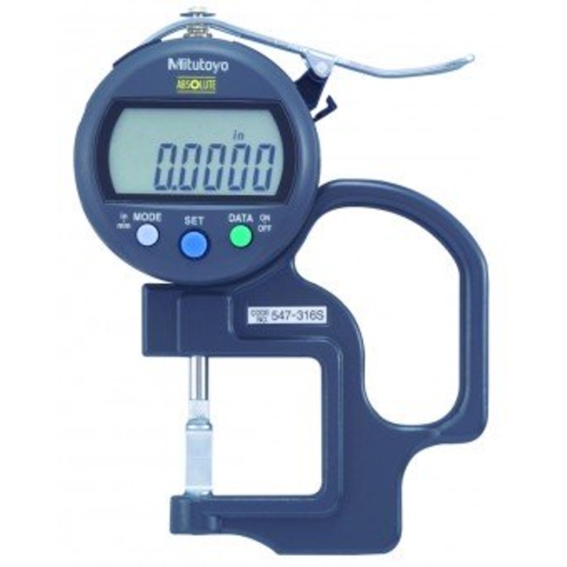 Digital Thickness Gauge, Blade Type Inch/Metric, 0-0,4, 0,0005 547-316