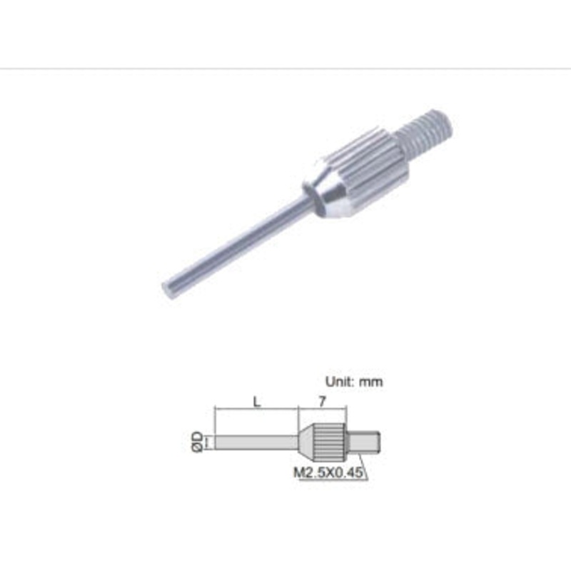 Needle Point INSIZE d=0.45mm, 5mm, Steel (6282-1702)