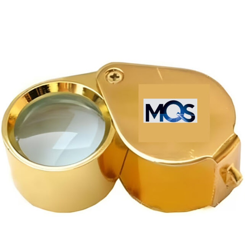 Triplet Magnifying Jewellers Eye Glass 854-8520 20x x 21m Gold Colour