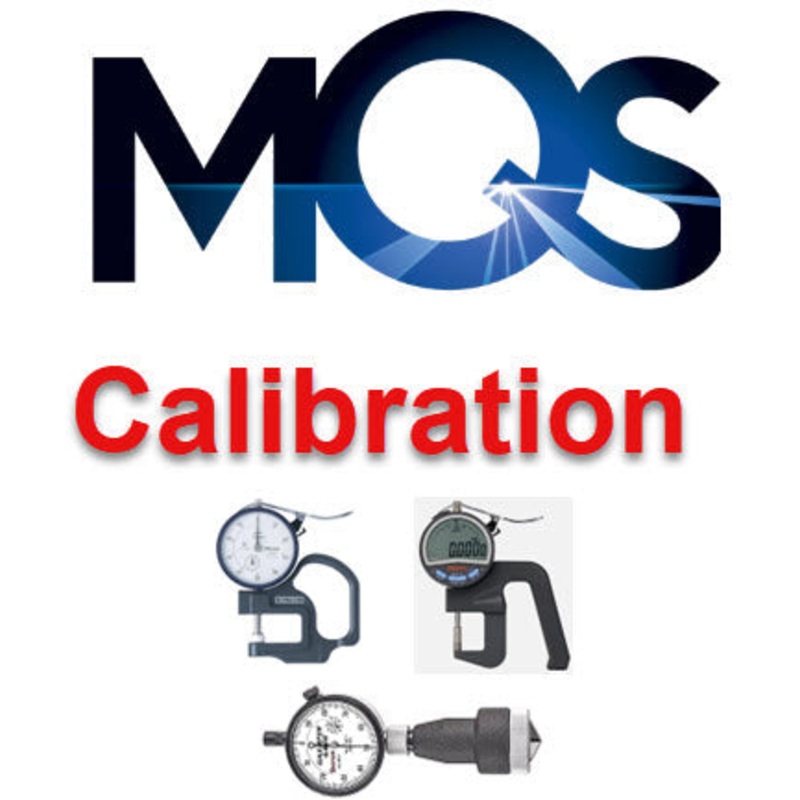 Calibration of Dial, Thickness and Snap Gauges UKAS 12-25mm C547D2
