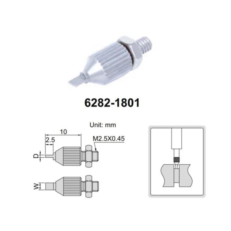 Steel Blade Points INSIZE 0.4mm (6282-1801)